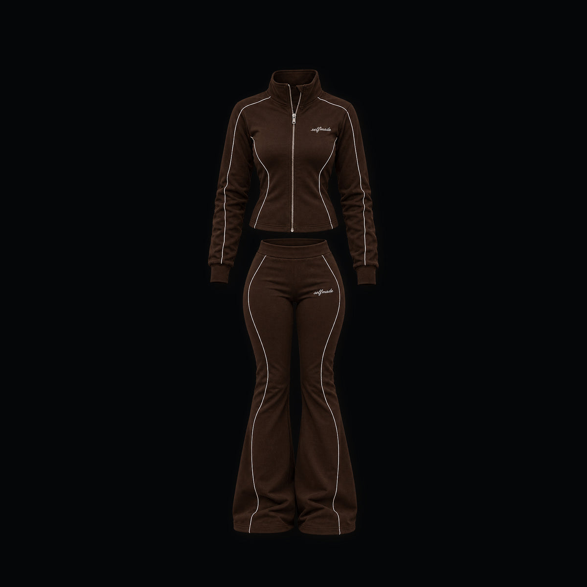 Selfmade Brown Contour 001 Tracksuit *PRE ORDER*