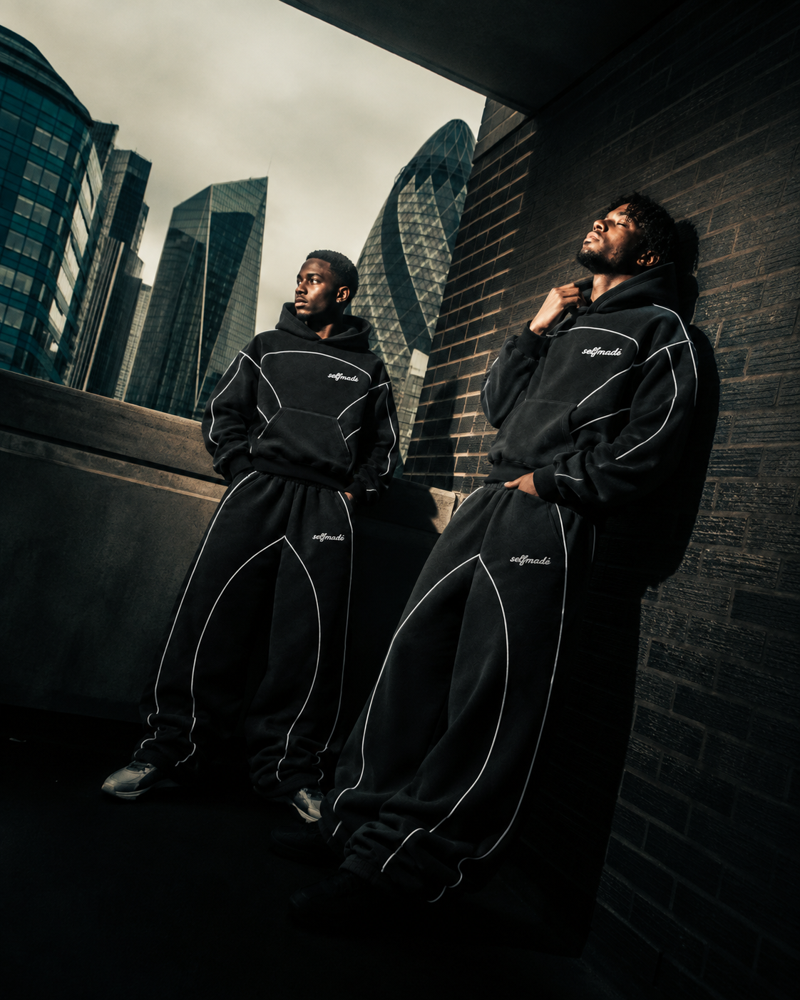 Selfmade Black Contour 001 Tracksuit *PRE ORDER*
